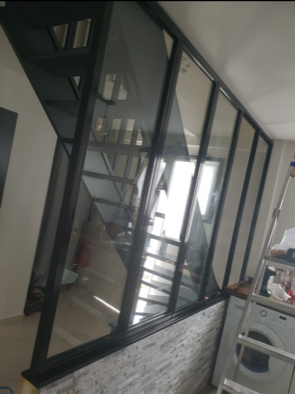 Réalisation, montage et pose de verrière