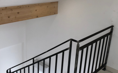 Création et pose d’une rambarde d’escalier
