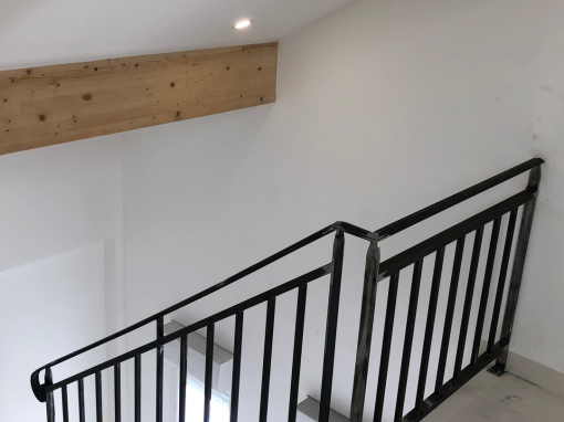 Création et pose d’une rambarde d’escalier