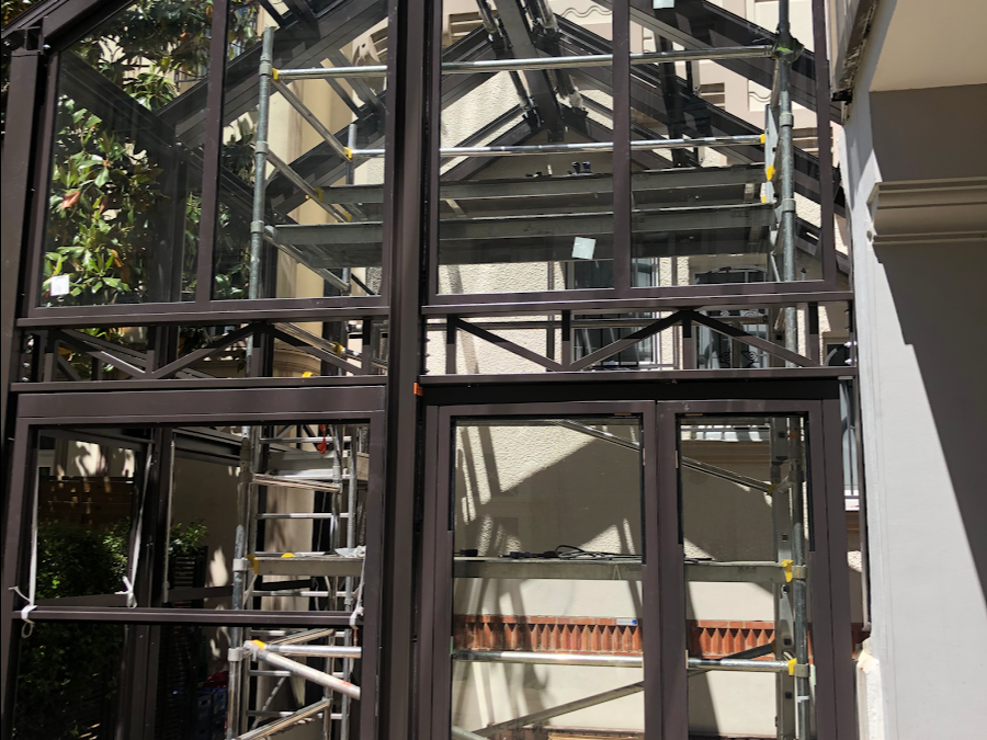 Verrière industrielle