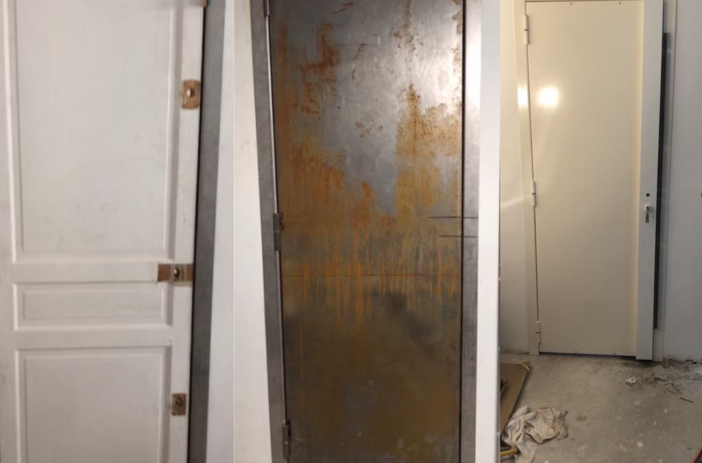 Blindage de porte d’entrée