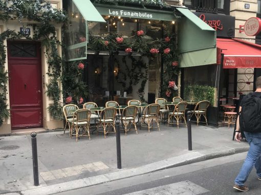 Réalisation de la devanture du restaurant